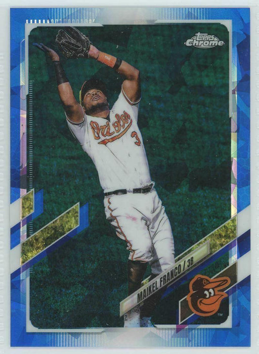 2021 Topps Chrome Sapphire Edition #US22 Maikel Franco Baltimore Orioles - Collectible Craze America