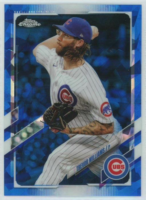 2021 Topps Chrome Sapphire Edition #US221 Trevor Williams Chicago Cubs - Collectible Craze America