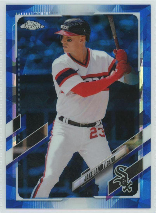 2021 Topps Chrome Sapphire Edition #US255 Jake Lamb Chicago White Sox - Collectible Craze America