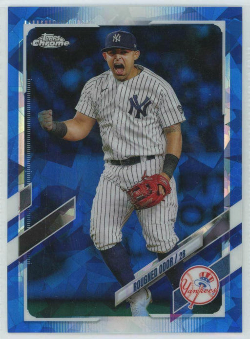 2021 Topps Chrome Sapphire Edition #US258 Rougned Odor New York Yankees - Collectible Craze America
