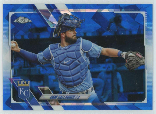 2021 Topps Chrome Sapphire Edition #US27 Cam Gallagher Kansas City Royals - Collectible Craze America