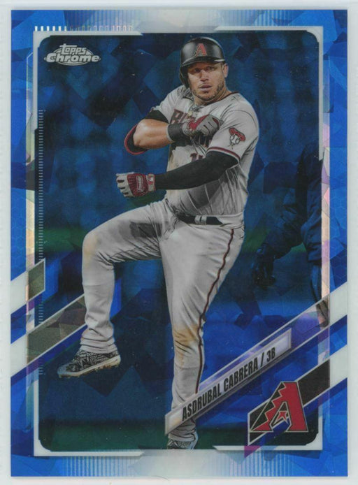 2021 Topps Chrome Sapphire Edition #US279 Asdrubal Cabrera Arizona Diamondbacks - Collectible Craze America
