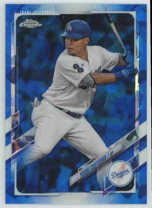 2021 Topps Chrome Sapphire Edition #US54 Yoshi Tsutsugo Los Angeles Dodgers - Collectible Craze America