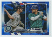 2021 Topps Chrome Sapphire Edition #US80 Jose Godoy/Wyatt Mills RC Seattle - Collectible Craze America