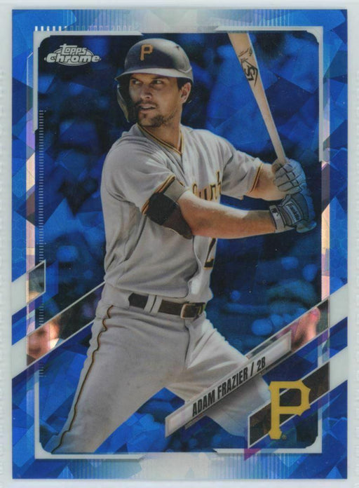 2021 Topps Chrome Sapphire Edition #US86 Adam Frazier Pittsburgh Pirates - Collectible Craze America