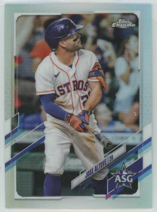 2021 Topps Chrome Update #ASG-29 Jose Altuve Houston Astros All-Star Game - Collectible Craze America