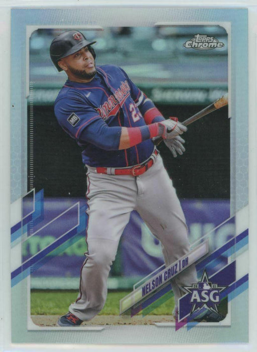 2021 Topps Chrome Update #ASG-35 Nelson Cruz Minnesota Twins All-Star Game - Collectible Craze America