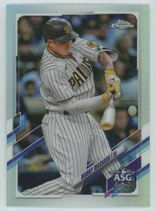 2021 Topps Chrome Update #ASG-42 Manny Machado San Diego Padres All-Star Game - Collectible Craze America