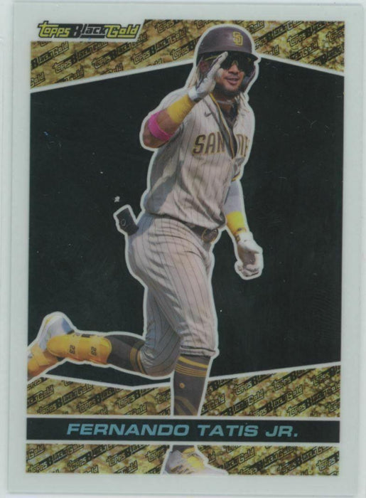 2021 Topps Chrome Update #BGC-1 Fernando Tatis Jr. San Diego Padres Black Gold - Collectible Craze America