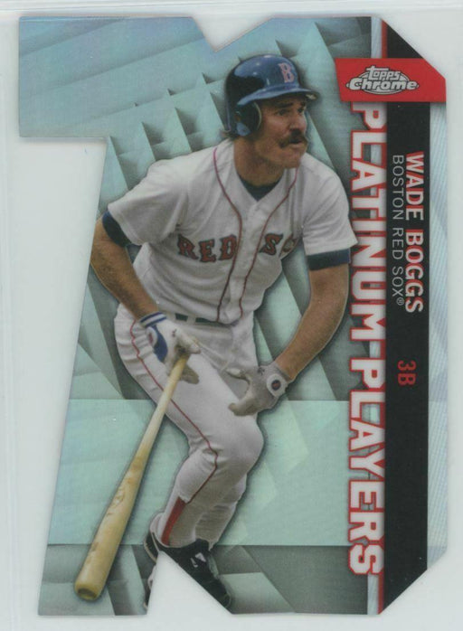 2021 Topps Chrome Update #CPDC-20 Wade Boggs Boston Red Sox Platinum Players - Collectible Craze America