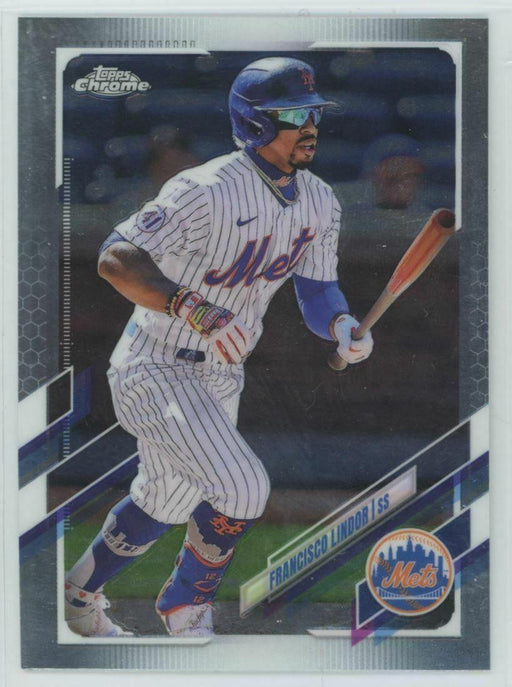 2021 Topps Chrome Update #USC1 Francisco Lindor New York Mets - Collectible Craze America