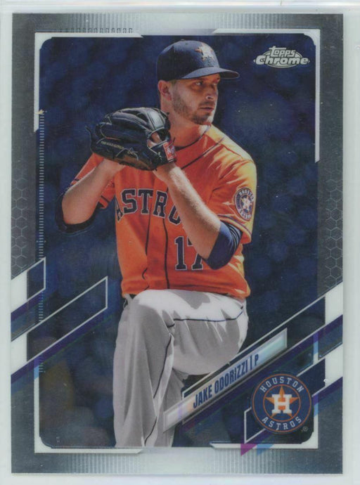 2021 Topps Chrome Update #USC21 Jake Odorizzi Houston Astros - Collectible Craze America