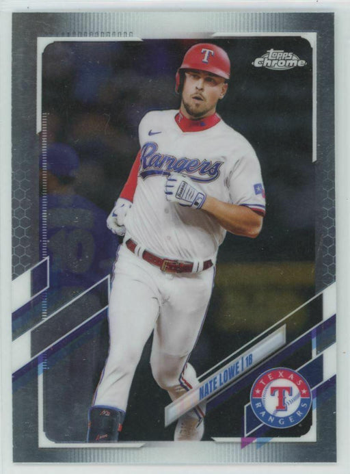 2021 Topps Chrome Update #USC38 Nate Lowe Texas Rangers - Collectible Craze America