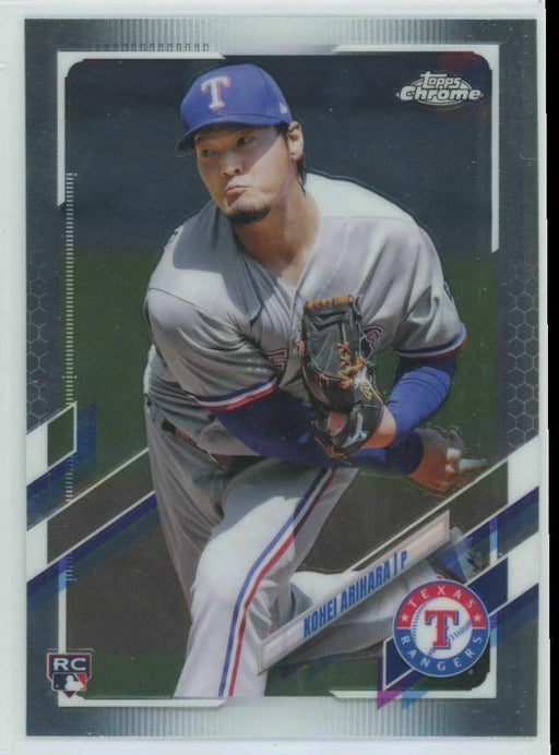 2021 Topps Chrome Update #USC68 Kohei Arihara RC Texas Rangers - Collectible Craze America