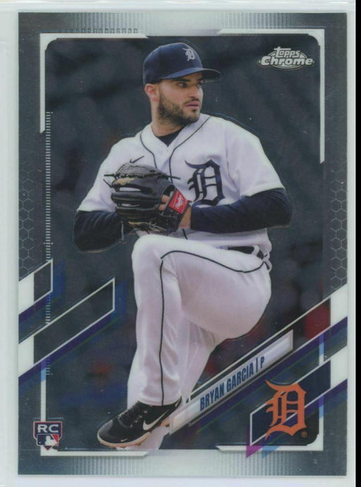 2021 Topps Chrome Update #USC71 Bryan Garcia RC Detroit Tigers - Collectible Craze America