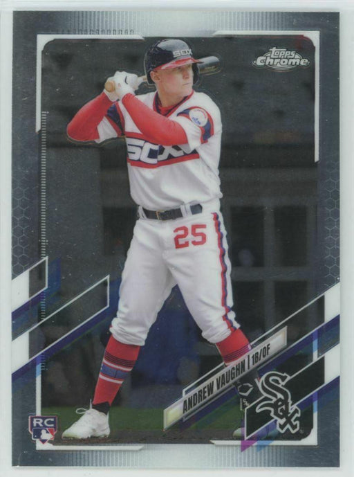 2021 Topps Chrome Update #USC72 Andrew Vaughn RC Chicago White Sox - Collectible Craze America