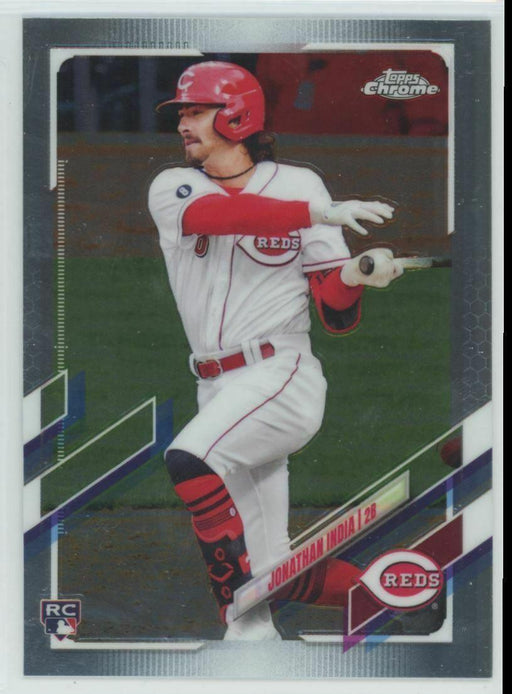 2021 Topps Chrome Update #USC74 Jonathan India RC Cincinnati Reds - Collectible Craze America