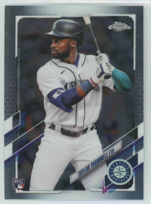 2021 Topps Chrome Update #USC79 Taylor Trammell RC Seattle Mariners - Collectible Craze America