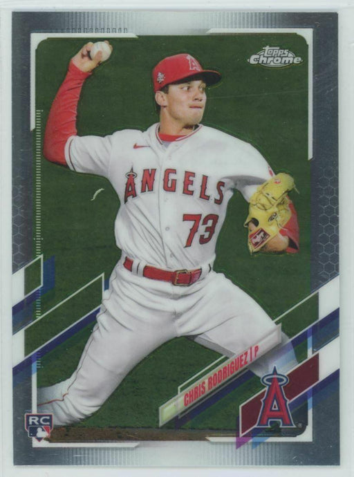 2021 Topps Chrome Update #USC88 Chris Rodriguez RC Los Angeles Angels - Collectible Craze America