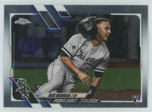 2021 Topps Chrome Update #USC89 Nick Madrigal RC Chicago White Sox - Collectible Craze America
