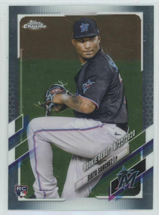 2021 Topps Chrome Update #USC90 Sixto Sanchez RC Miami Marlins - Collectible Craze America