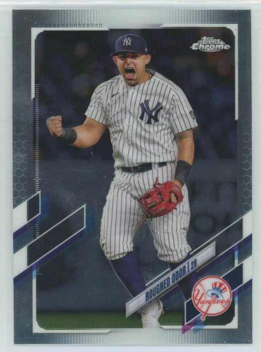 2021 Topps Chrome Update #USC93 Rougned Odor New York Yankees - Collectible Craze America