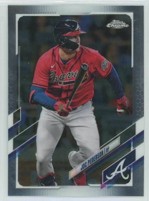 2021 Topps Chrome Update #USC94 Joc Pederson Atlanta Braves - Collectible Craze America