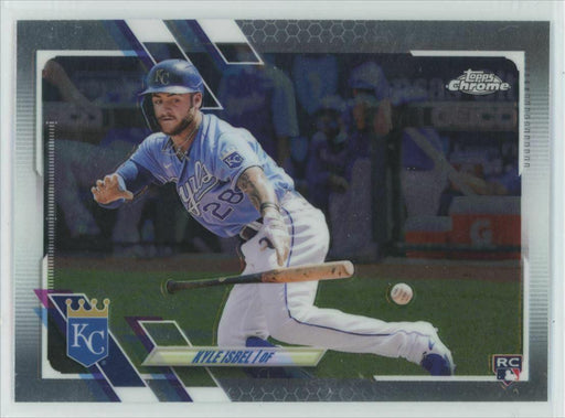 2021 Topps Chrome Update #USC98 Kyle Isbel RC Kansas City Royals - Collectible Craze America