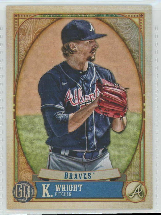 2021 Topps Gypsy Queen #128 Kyle Wright Atlanta Braves - Collectible Craze America