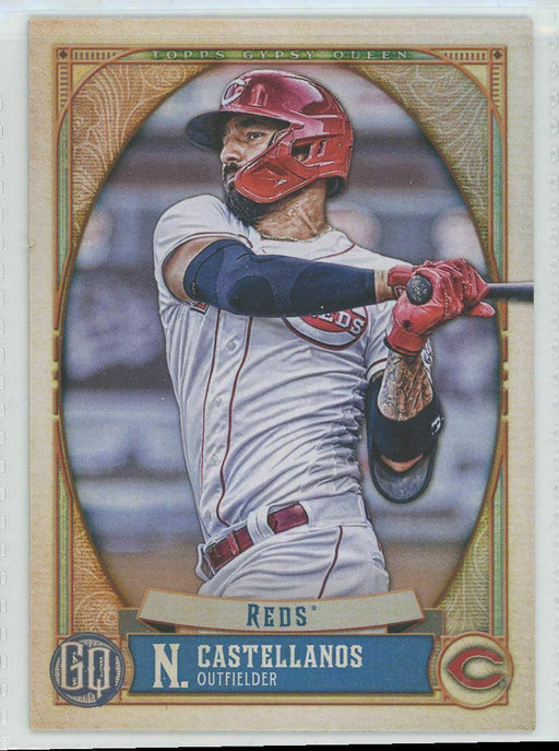 2021 Topps Gypsy Queen #140 Nick Castellanos Cincinnati Reds - Collectible Craze America