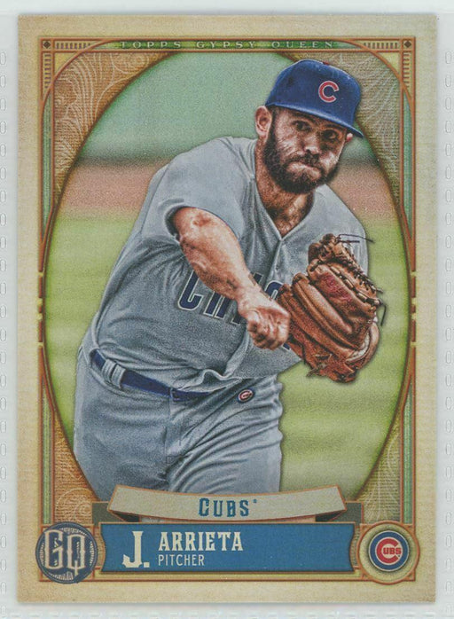 2021 Topps Gypsy Queen #148 Jake Arrieta Chicago Cubs - Collectible Craze America