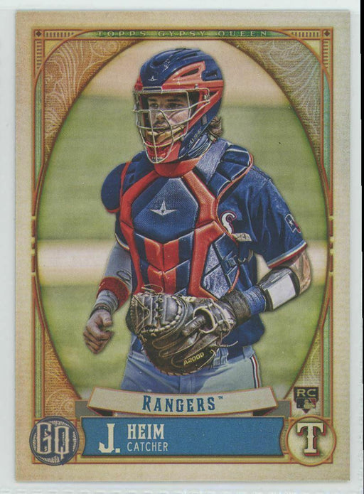 2021 Topps Gypsy Queen #164 Jonah Heim RC Texas Rangers - Collectible Craze America