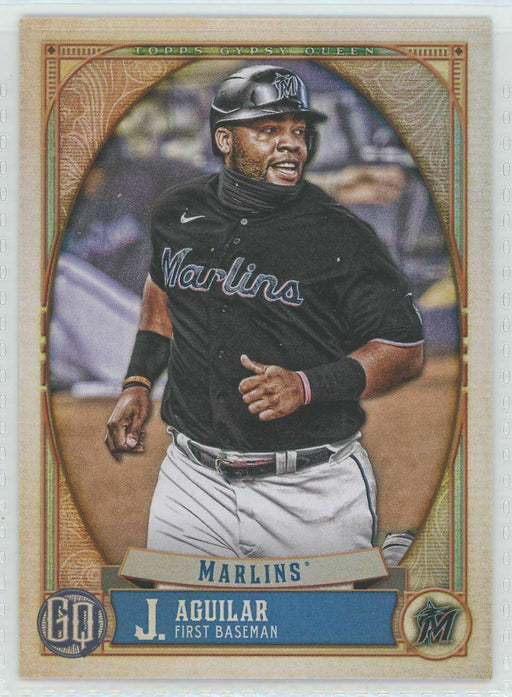 2021 Topps Gypsy Queen #241 Jesus Aguilar Miami Marlins - Collectible Craze America