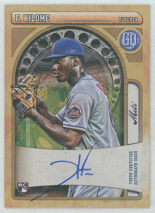 2021 Topps Gypsy Queen #GQA-FK Franklyn Kilome RC New York Mets Auto - Collectible Craze America