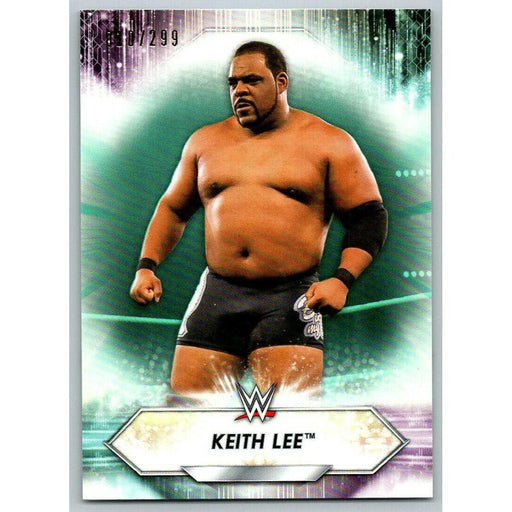 2021 Topps WWE Wrestling #114 Keith Lee 10/299 Aqua - Collectible Craze America