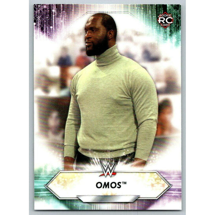 2021 Topps WWE Wrestling #124 Omos RC - Collectible Craze America