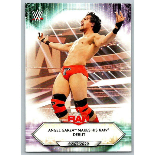 2021 Topps WWE Wrestling #15 Angel Garza Makes Raw Debut - Collectible Craze America