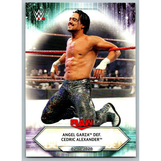 2021 Topps WWE Wrestling #17 Angel Garza def. Cedric Alexander - Collectible Craze America
