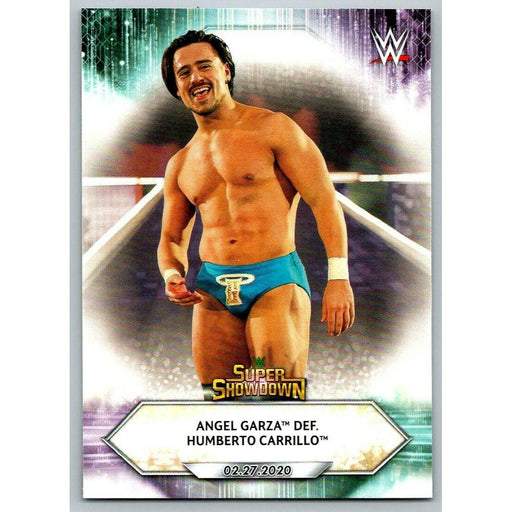 2021 Topps WWE Wrestling #27 Angel Garza def. Humberto Carrillo - Collectible Craze America