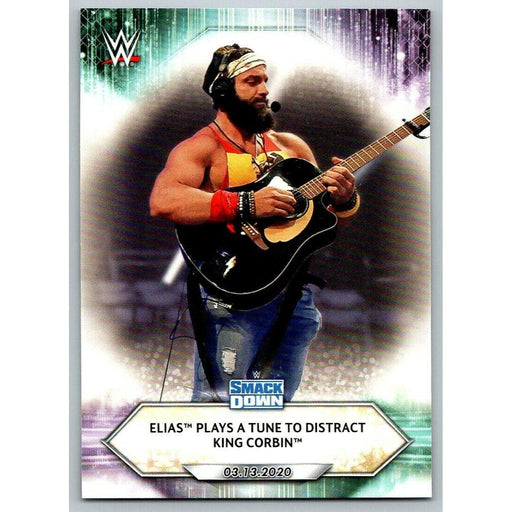 2021 Topps WWE Wrestling #37 Elias Plays a Tune - Collectible Craze America