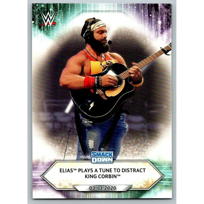 2021 Topps WWE Wrestling #37 Elias Plays a Tune - Collectible Craze America