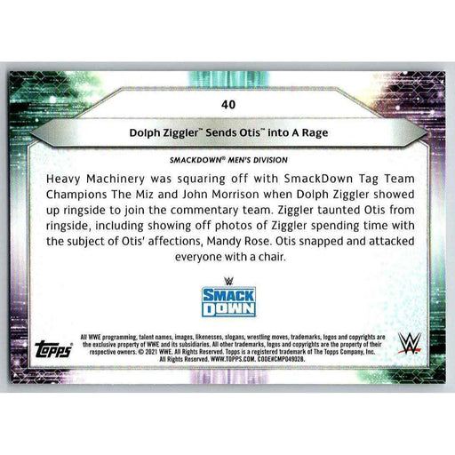 2021 Topps WWE Wrestling #40 Dolph Ziggler Sends Otis - Collectible Craze America