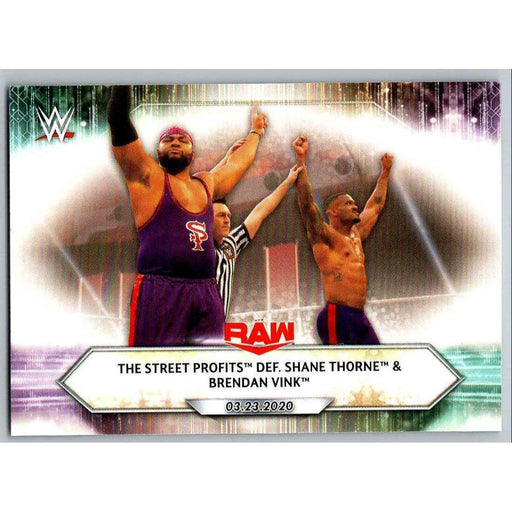 2021 Topps WWE Wrestling #41 The Street Profits - Collectible Craze America