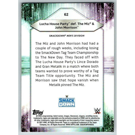 2021 Topps WWE Wrestling #62 Lucha House Party - Collectible Craze America