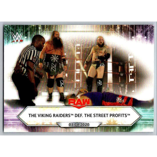 2021 Topps WWE Wrestling #66 The Viking Raiders - Collectible Craze America