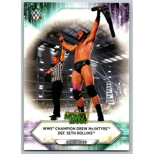 2021 Topps WWE Wrestling #68 WWE Champion Drew McIntyre - Collectible Craze America