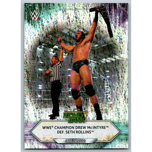 2021 Topps WWE Wrestling #68 WWE Champion Drew McIntyre Foilboard - Collectible Craze America