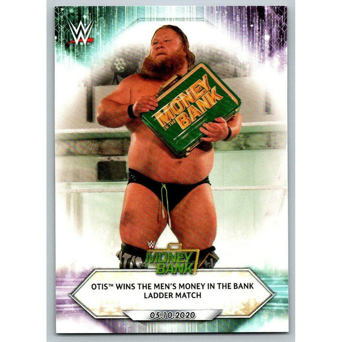 2021 Topps WWE Wrestling #69 Otis Wins Mone in the Bank - Collectible Craze America