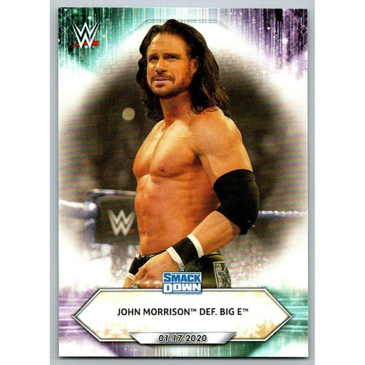 2021 Topps WWE Wrestling #7 John Morrison def. Big E - Collectible Craze America