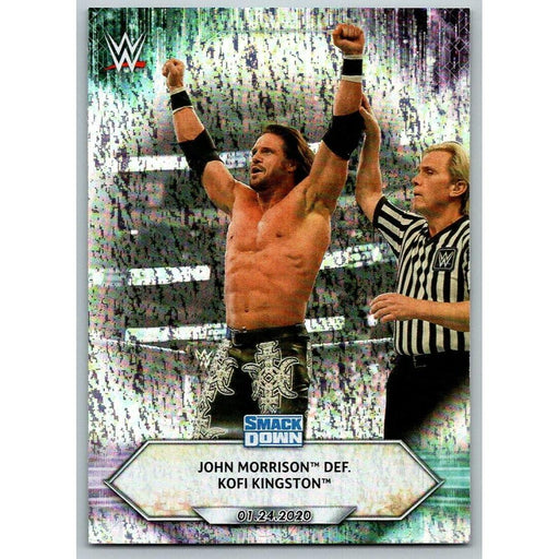 2021 Topps WWE Wrestling #8 John Morrison def. Kofi Kingston Foilboard - Collectible Craze America